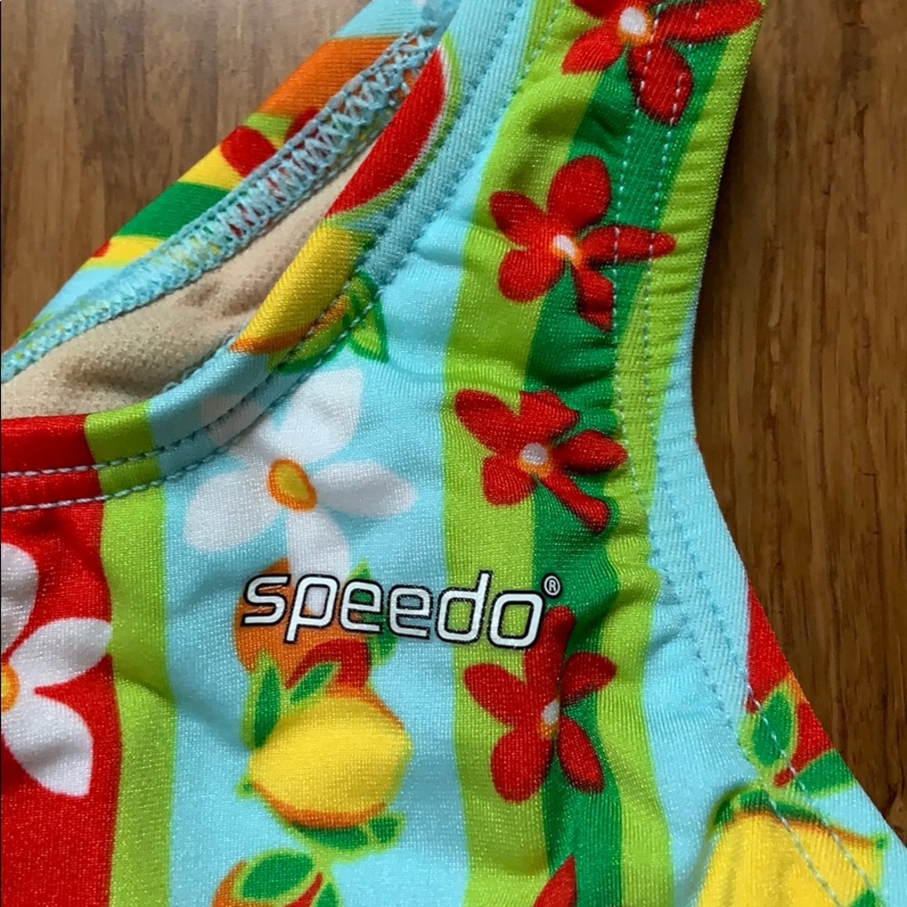 NEW SPEEDO Girls Swimsuit Sz 6 - Picture 3 of 3